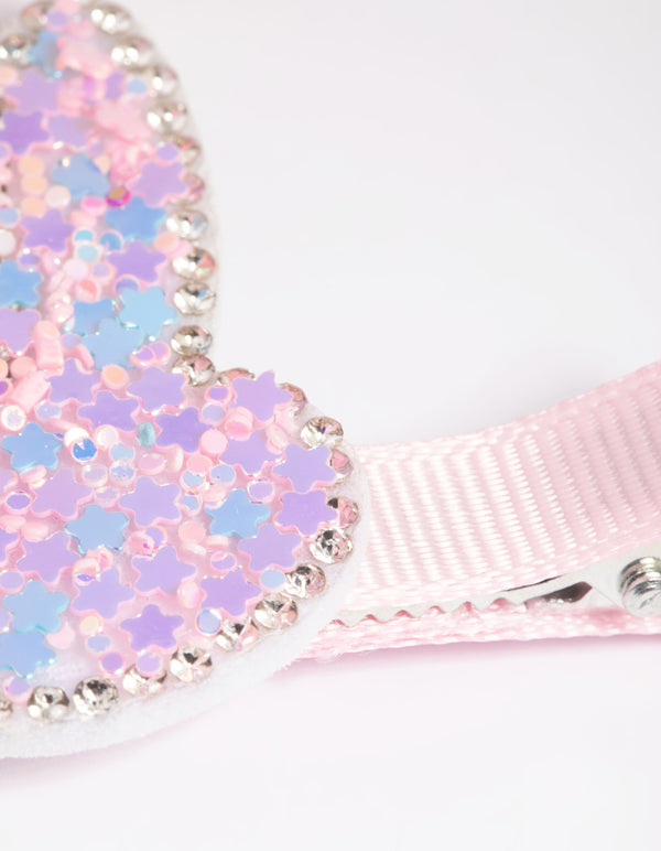 Kids Pastel Bunny Clips