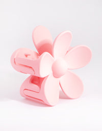 90s Pink Daisy Flower Claw - link has visual effect only