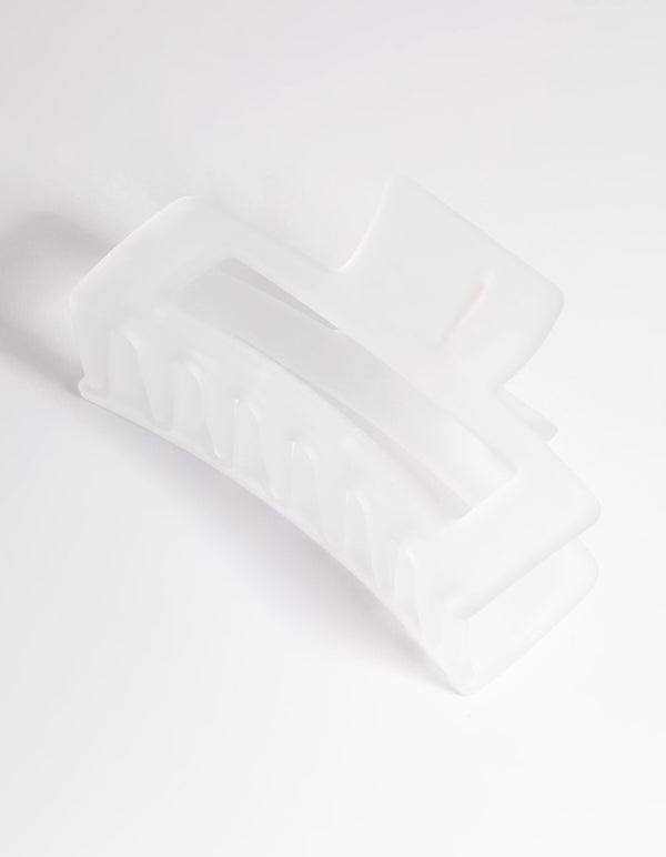 Frosted Rectangular Claw