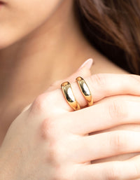 Gold Plated Ring Set - link has visual effect only