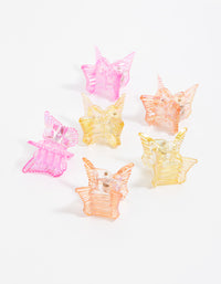Bright Butterfly Mini Claw Clip 6-Pack - link has visual effect only