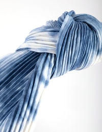 Blue Knotted Tie Dyed Headband - link has visual effect only
