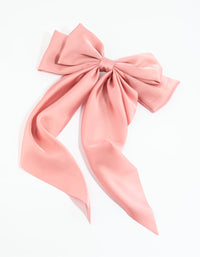 Pink Bow Clip - link has visual effect only