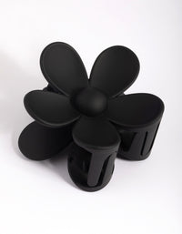 90s Black Daisy Flower Claw Clip - link has visual effect only