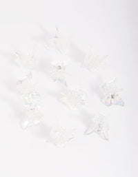 Kids Iridescent Butterfly Claw Pouch - link has visual effect only