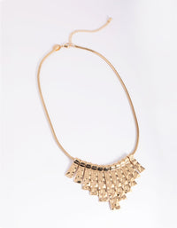 Gold Molten Pendant Necklace - link has visual effect only