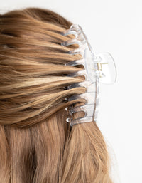 Clear Hair Claw Clip - link has visual effect only