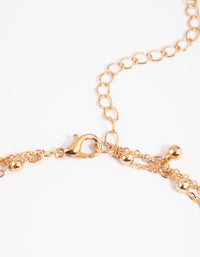 Gold Coin Anklet Set - link has visual effect only