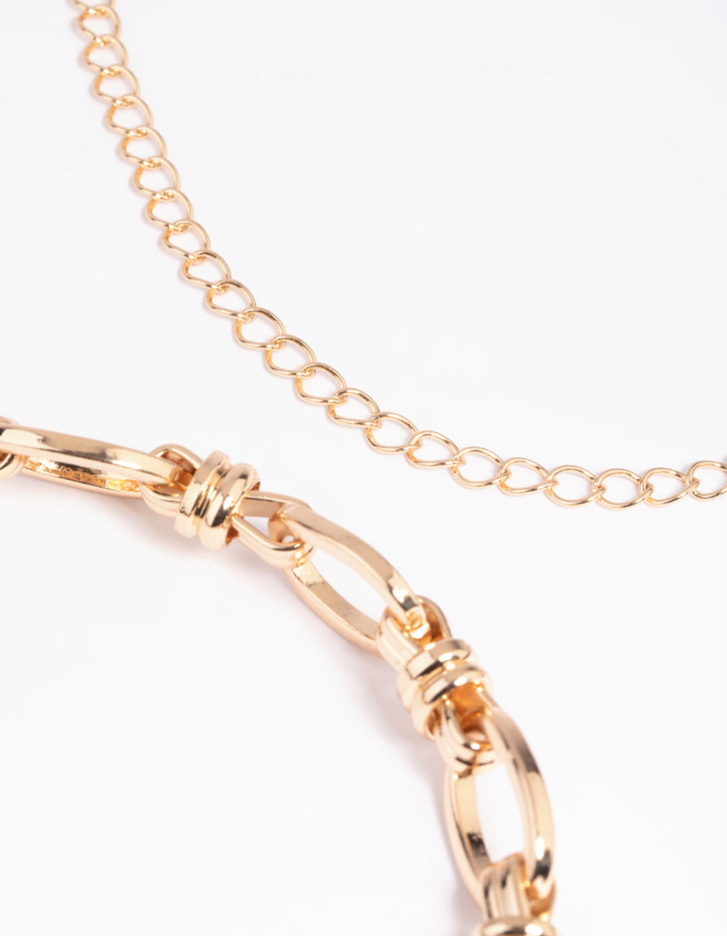 Gold Chain Link Belt - Lovisa