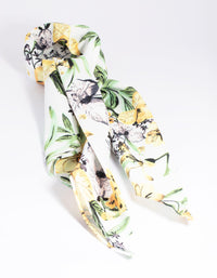 Colourful Floral Lilly Bandana Hair Scarf - link has visual effect only