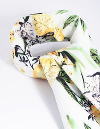 Colourful Floral Lilly Bandana Hair Scarf - link has visual effect only
