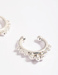Silver Diamante Ball Septum Pack - link has visual effect only