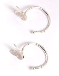 Sterling Silver Butterfly Jacket Earrings - link has visual effect only