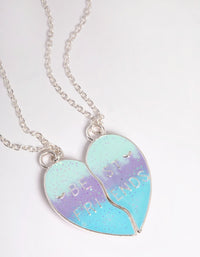 Kids Pastel Heart BFF Necklace Pack - link has visual effect only