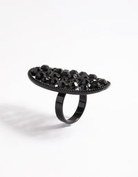 Oval Stone Set Ring - link has visual effect only