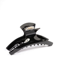 Black Concave Hair Claw Clip - link has visual effect only