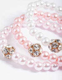 Kids Pearl Stretch Bracelet Pack - link has visual effect only