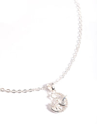 Silver Dainty Unicorn Necklace - link has visual effect only