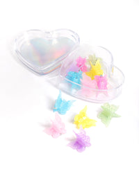 Plastic Pastel Butterfly Claw Tub 12-Pack - link has visual effect only
