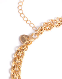 Gold Statement Pearl Drop Necklace - link has visual effect only