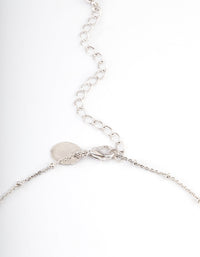 Antique Silver Heart Necklace - link has visual effect only