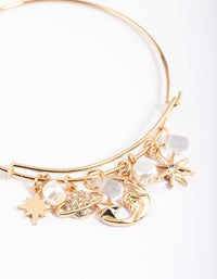 Gold Pearl & Celestial Bangle - link has visual effect only