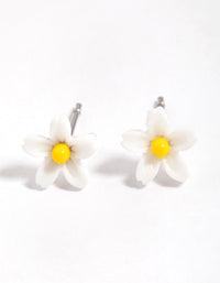 Yellow Mini Daisy Stud Earrings - link has visual effect only