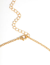 Gold Bling Handkerchief Necklace - link has visual effect only