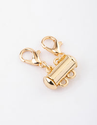 Gold Magnetic Two Necklace Separator - link has visual effect only