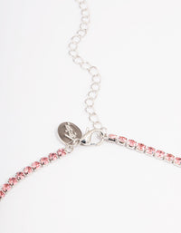 Rhodium Butterfly Curb Choker - link has visual effect only