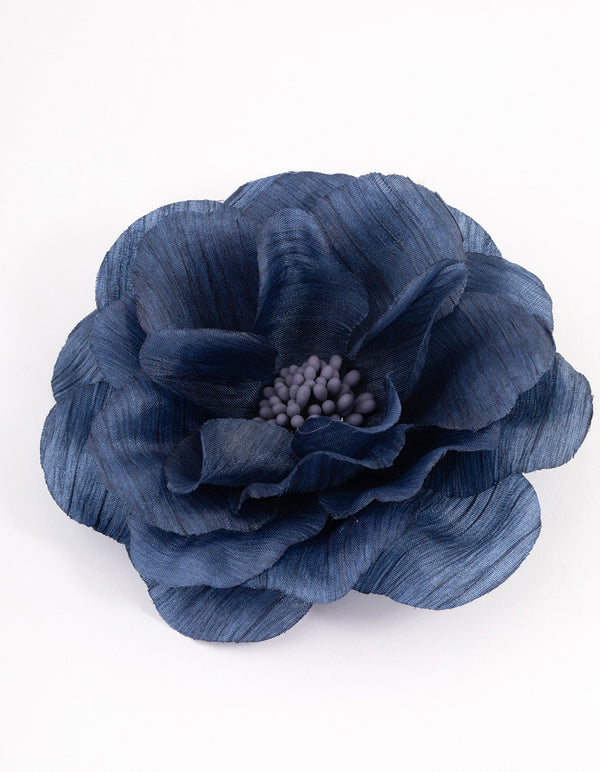 Fabric Textured Flower Corsage