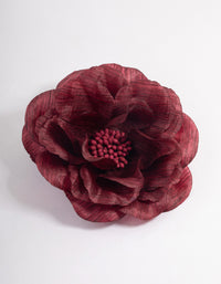 Fabric Texture Flower Corsage - link has visual effect only
