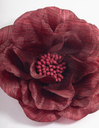 Fabric Texture Flower Corsage - link has visual effect only