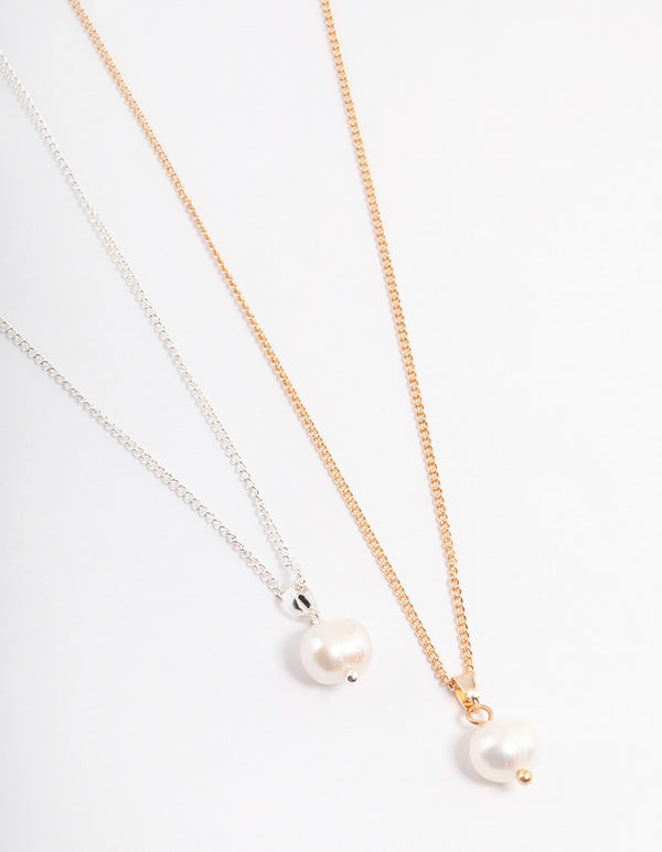 Freshwater Pearl Bestie Necklace Pack