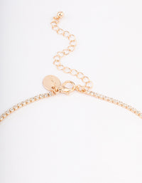 Gold Diamante Cupchain Butterfly Necklace - link has visual effect only
