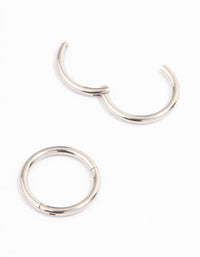 Surgical Steel Fine Sleep Earrings 6mm - link has visual effect only