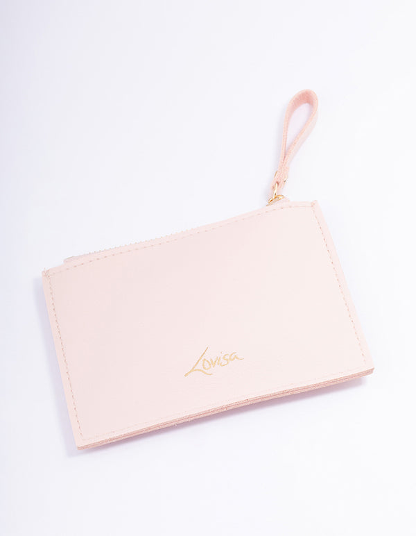 Blush Rectangle Mini Wallet