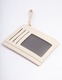 Neutral Rectangle Mini Wallet - link has visual effect only