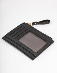 Black Rectangle Mini Wallet - link has visual effect only