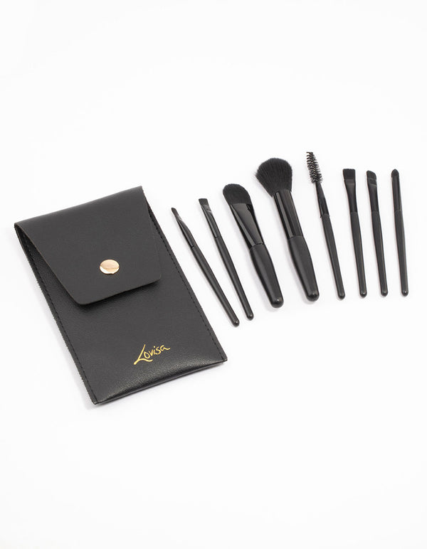 Black Makeup Brush Kit