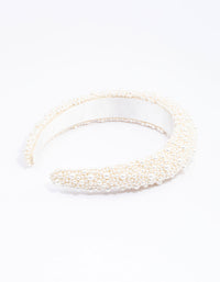 Pearl Mixed Padded Headband - link has visual effect only