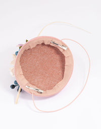 Blush Flower Quill Pillbox Fascinator - link has visual effect only