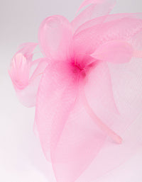 Pink Feather Fasincator Headband - link has visual effect only