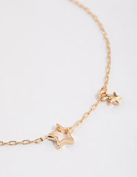 Gold Celestial Star Bracelet - link has visual effect only
