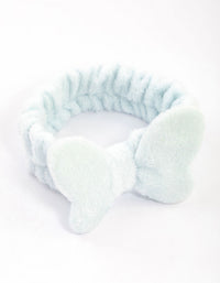 Butterfly Pastel Blue Fluffy Headband - link has visual effect only