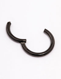 Black Coated Titanium Micro Clicker Ring 5mm - link has visual effect only