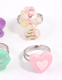 Kids Unicorn Sweet Ring 6-Pack - link has visual effect only