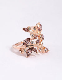 Rose Gold Vine Wrapped Ring - link has visual effect only