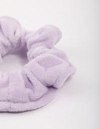 Lilac Soft Beauty Hair Scrunchie - link has visual effect only