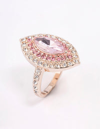 Rose Gold Opulent Marquise Ring - link has visual effect only